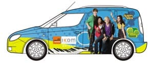 Auto folije — brendirano vozilo Austin Ally