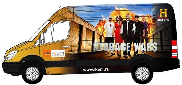 Autografika — brendiranje kombi vozila