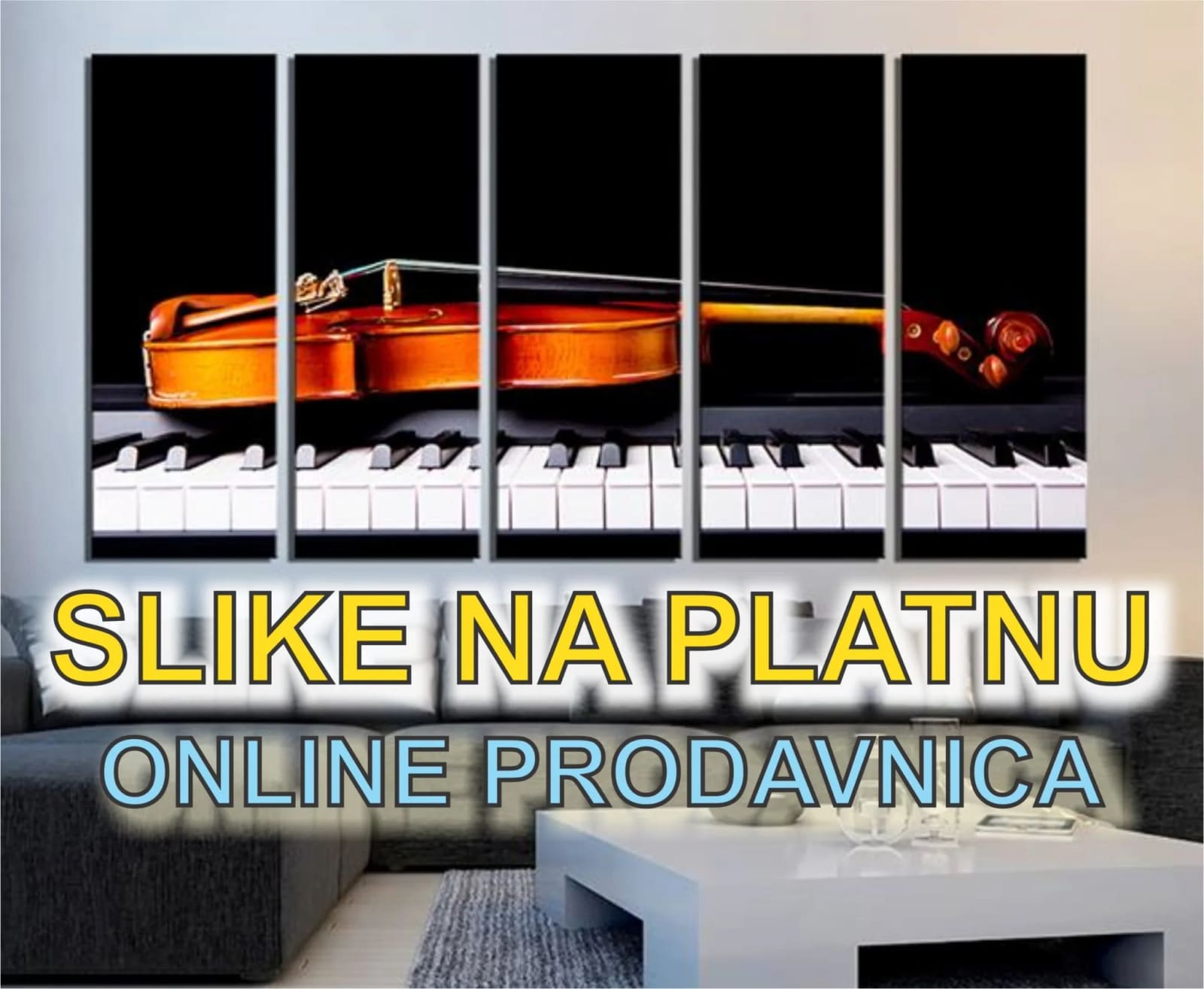 Stikeri za zid — primer štampanih stikera